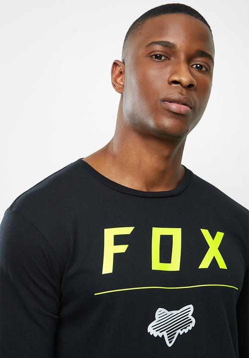Fox - Headline long sleeve - black