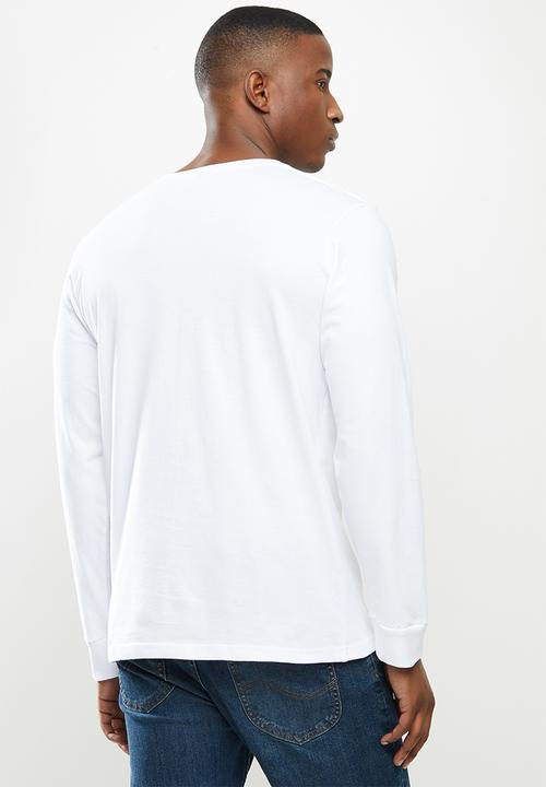 Fox - Headline long sleeve - white