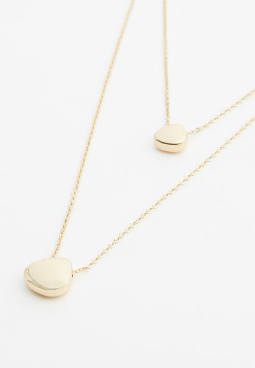 Superbalist - Sandy layered necklace - gold