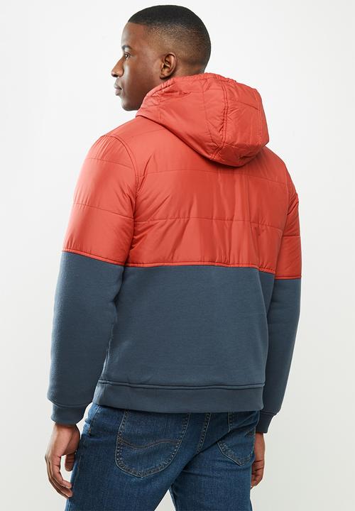 Fox - Lindon sasquatch - red & navy
