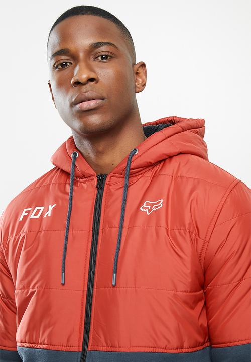 Fox - Lindon sasquatch - red & navy
