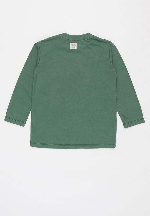 Sticky Fudge - Rebel tee - green