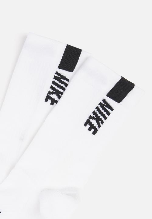 Nike - Nike multiplier socks - white