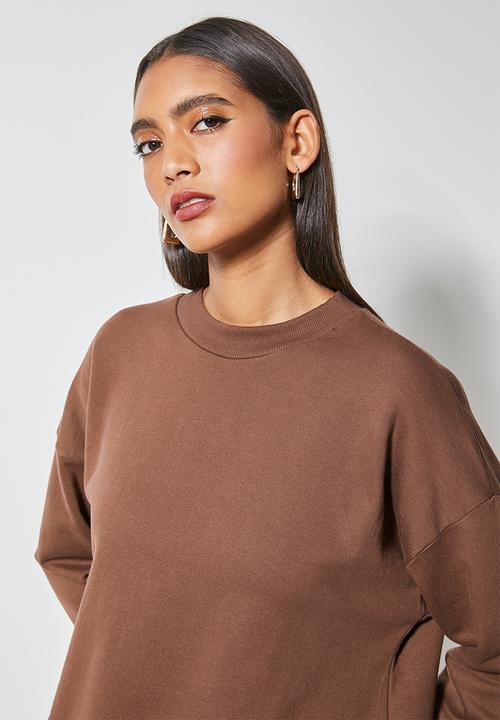 Superbalist - Crew neck sweat - chocolate