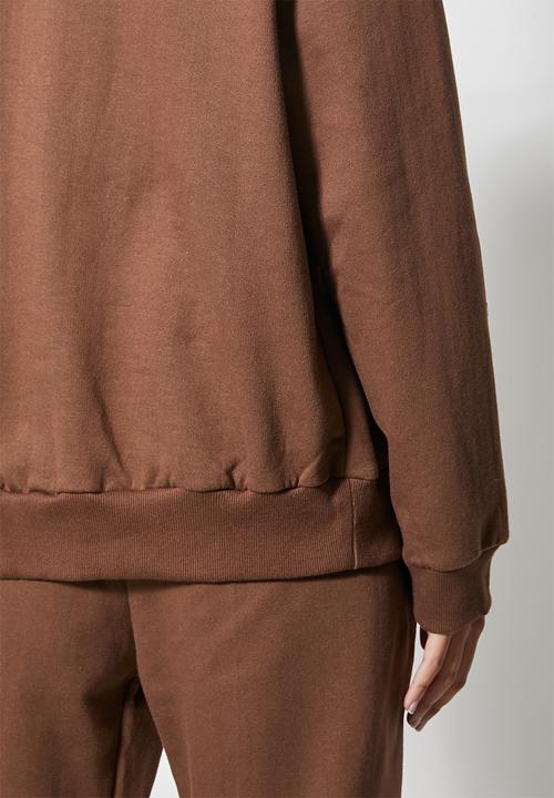 Superbalist - Crew neck sweat - chocolate