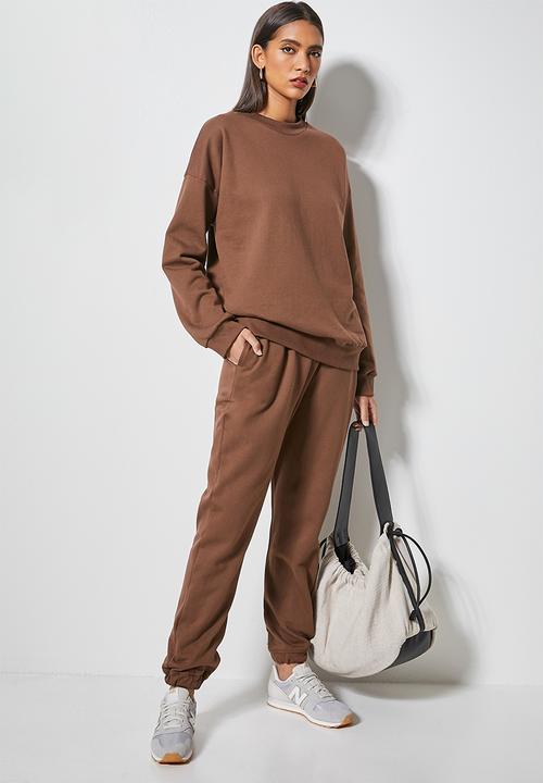 Superbalist - Track pants - chocolate