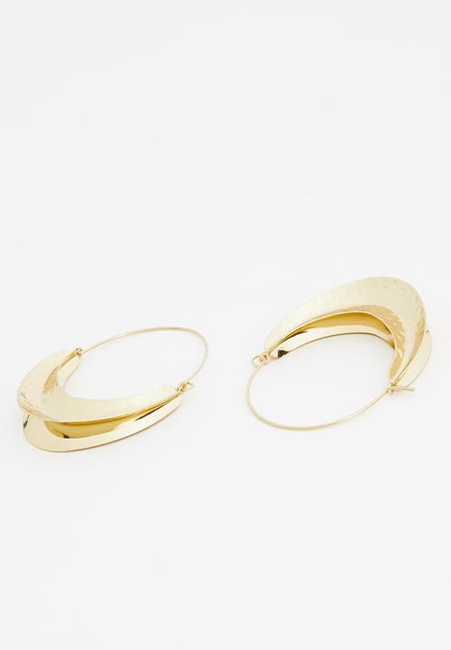 Superbalist - Erica hoop earrings - gold