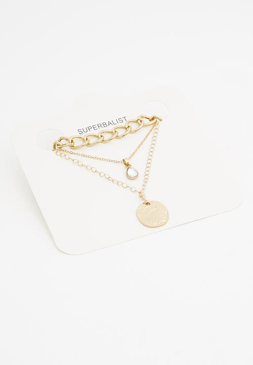 Superbalist - Kaylee layered necklace - gold