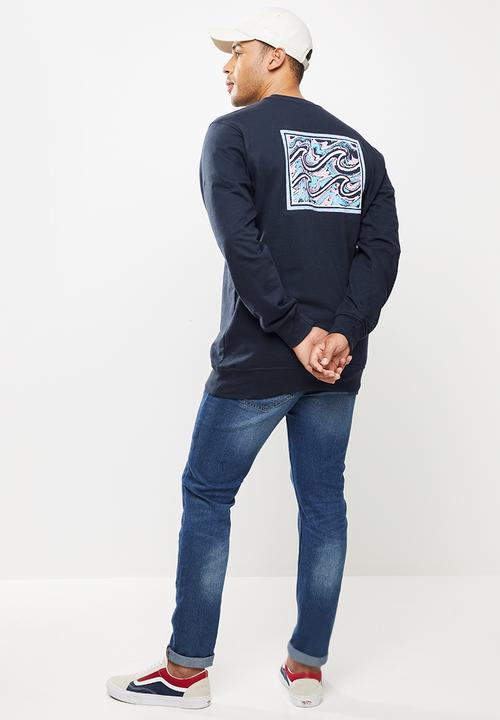 Billabong  - Crayon wave crew - navy