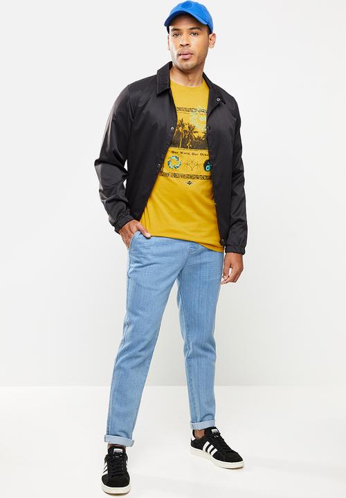 Billabong  - Our world tee - gold