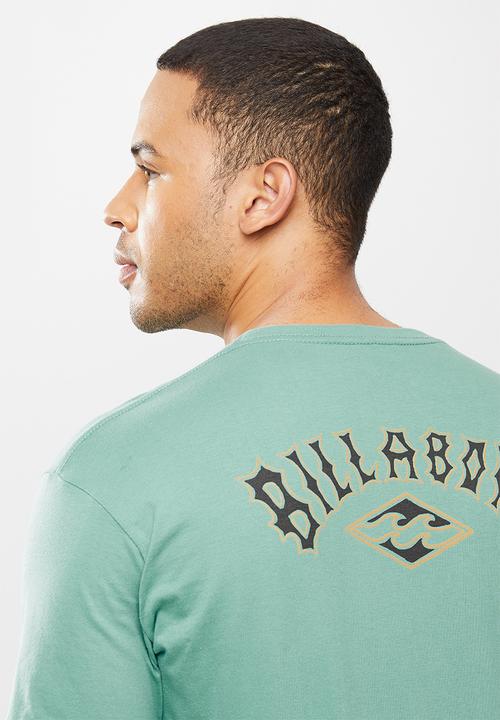Billabong  - Currents arch tee - light green