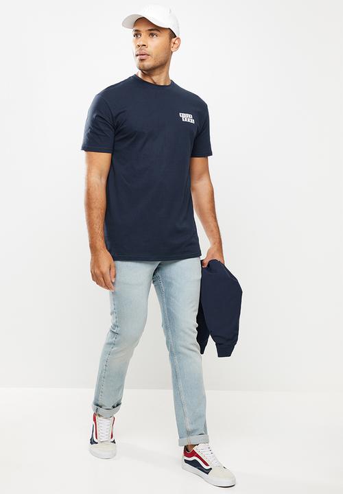 Billabong  - Step cut tee - navy