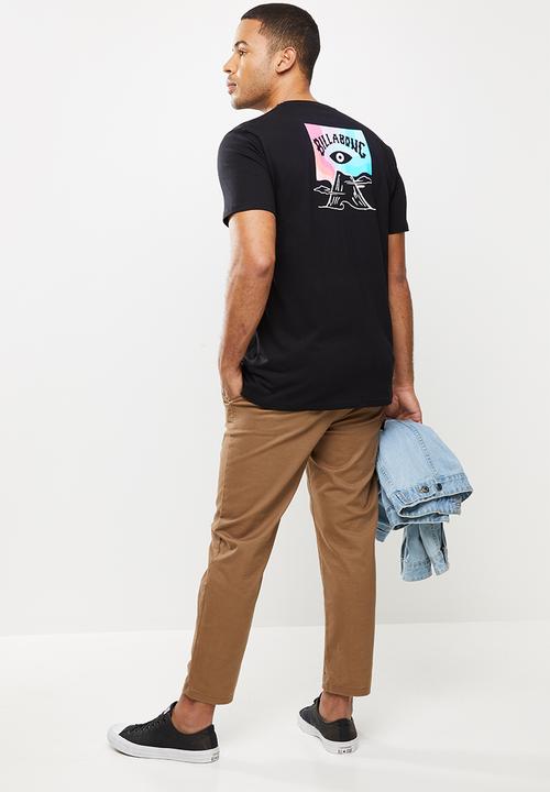 Billabong  - Eyesolation arch tee - black