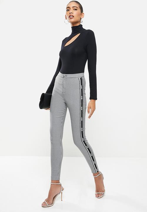 SISSY BOY - Hounding me legging - black & white