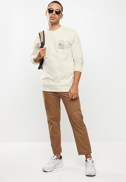 Billabong  - Adiv transition long sleeve tee - cream