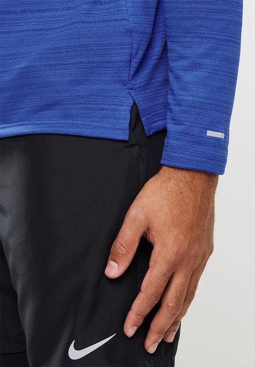 Nike - Nk df miler top long sleeve - blue