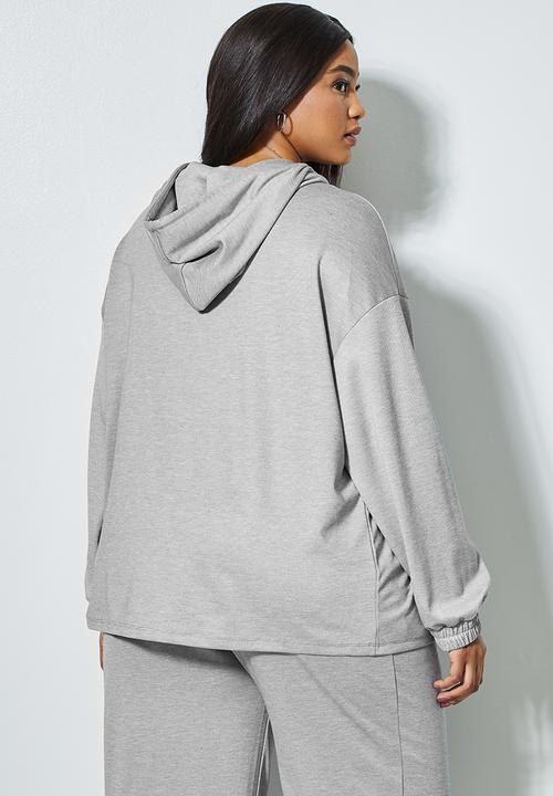 Superbalist - Premium ponti hoodie - grey 