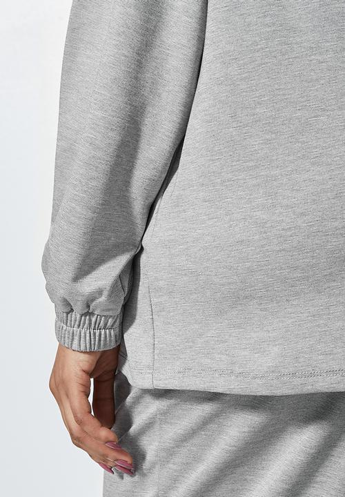 Superbalist - Premium ponti hoodie - grey 