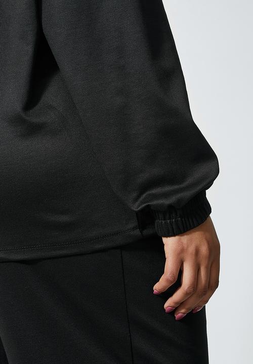 Superbalist - Premium ponti hoodie - black