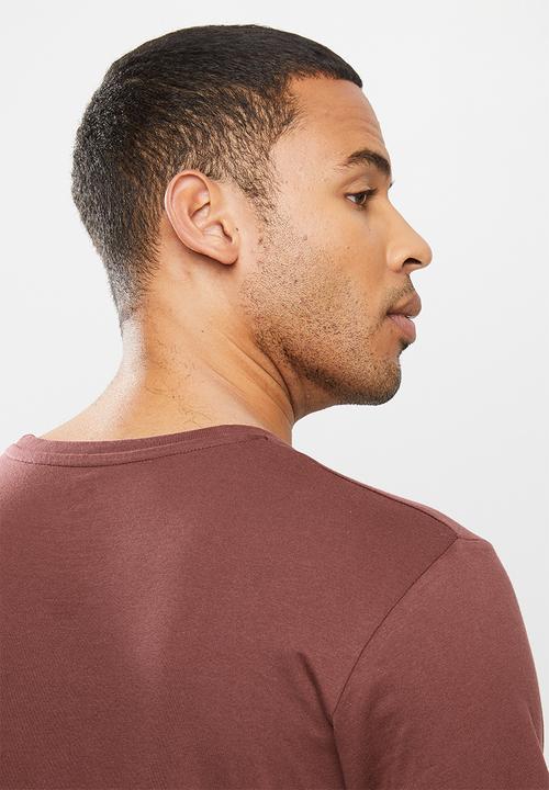 Element - Africa 4 life short sleeve tee - burgundy