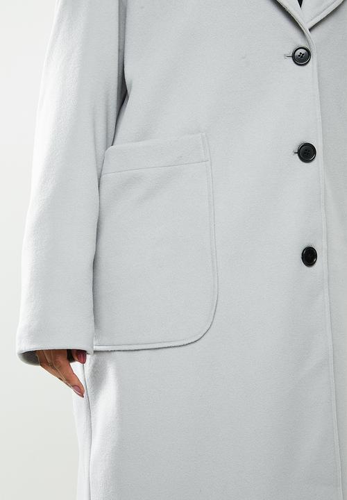 Missguided - Plus oversized longline - grey