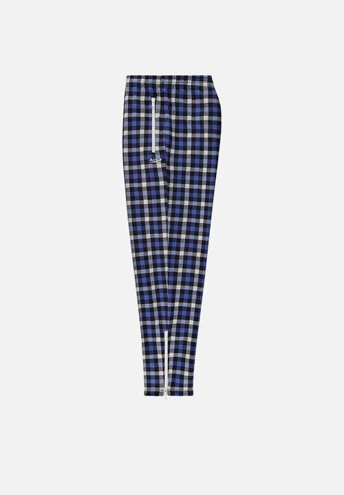 Converse - Todd snyder x converse plaid jogger - navy