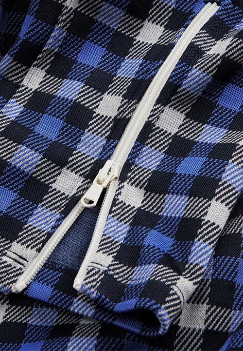 Converse - Todd snyder x converse plaid jogger - navy