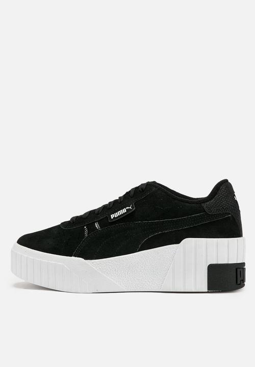PUMA - Cali wedge soft wild wn's - puma black-puma white-puma silver