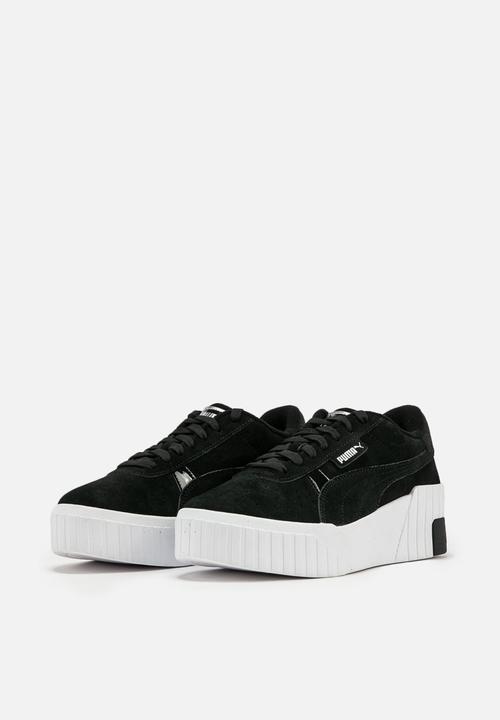 PUMA - Cali wedge soft wild wn's - puma black-puma white-puma silver