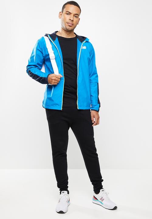New Balance  - Fast flight jacket print - blue