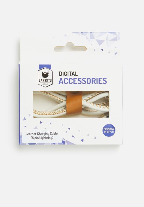 Tech Cult - Vegan leather cable - white