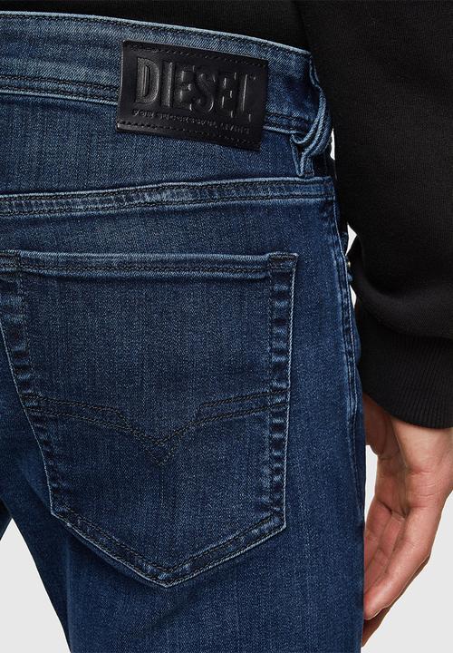 Diesel  - Sleenker-x l.32 trousers - mid blue