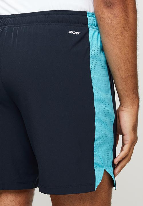 New Balance  - Tenacity 7in short - navy & blue