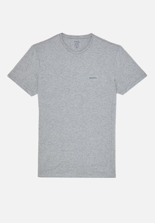 Diesel  - Jake crew neck 3 pack tees - black, white & grey