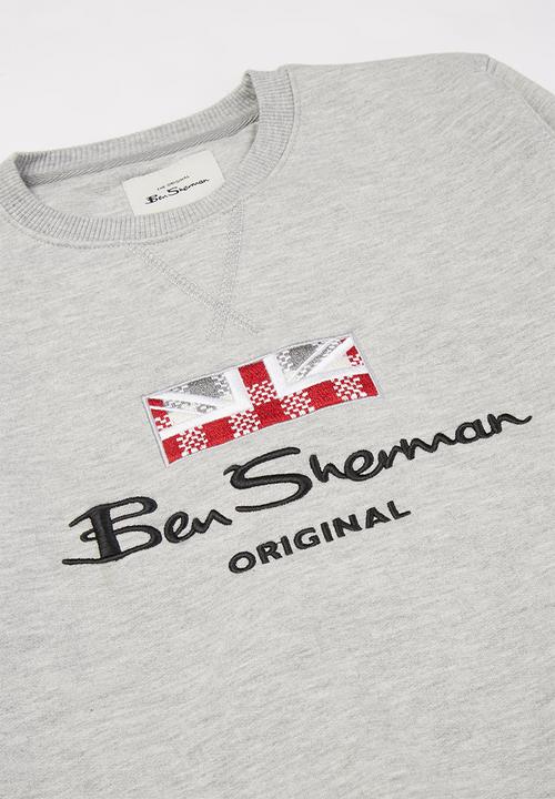 Ben Sherman - Boys ben crewneck - grey
