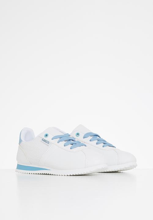 KANGOL - Girls lace up - white