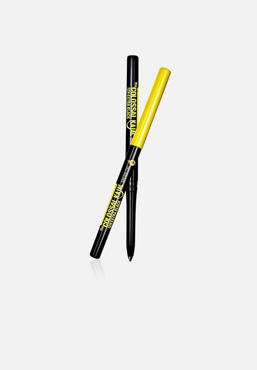 Maybelline - Colossal Kajal Eyeliner 12HR Extra Black - Argan