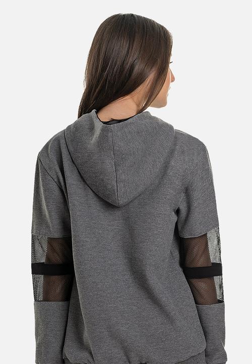 Gloss - Girls hooded sweatshirt - dark grey
