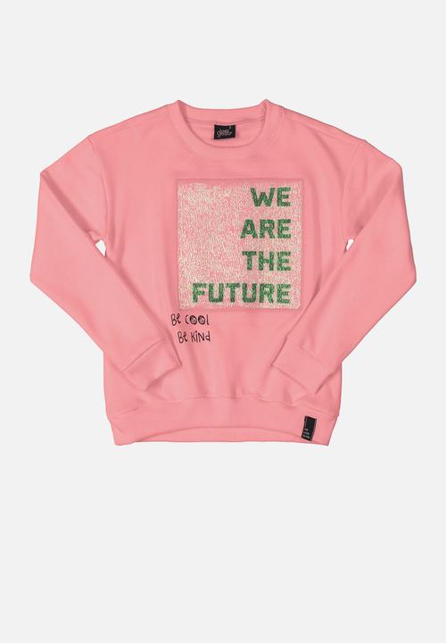 Gloss - Girls future sweatshirt - pink