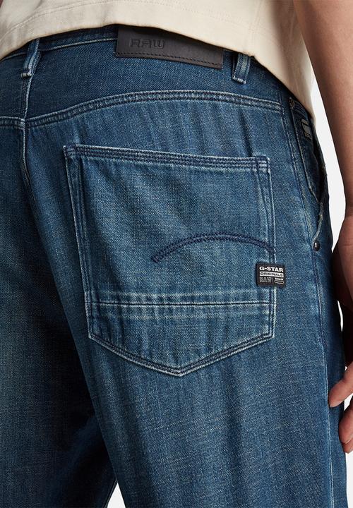 G-STAR - Grip 3d relaxed tapered - worn in atoll blue