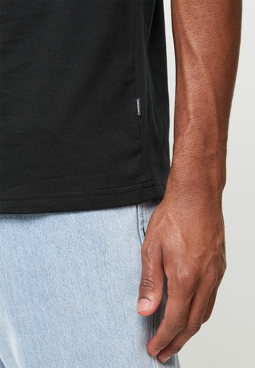 Converse - Retro wordmark tee - black