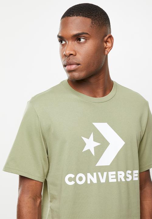 Converse - Star chevron graphic tee - sage