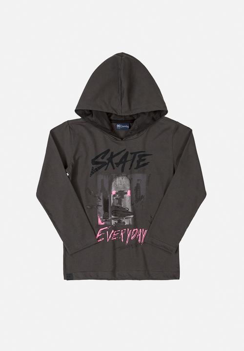 Quimby - Boys hooded top - dark blue
