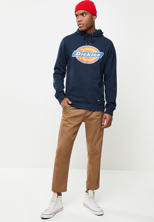 Dickies - Dickies 4 colour logo hoodie - navy