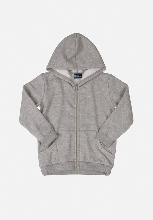 Quimby - Boys sweat jacket - grey