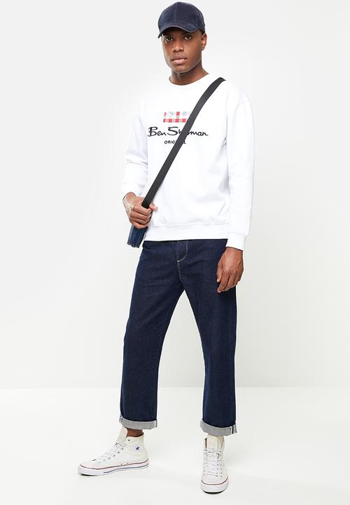 Ben Sherman - Original crew - white