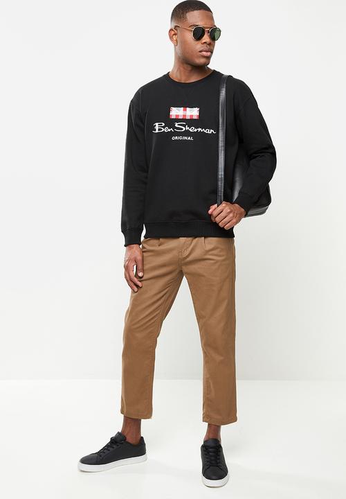 Ben Sherman - Original sweat top - black