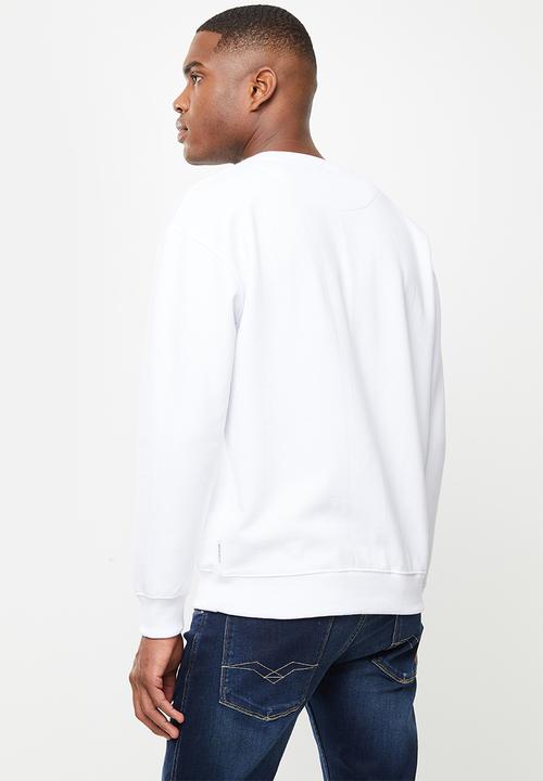 Ben Sherman - Cat crew - white