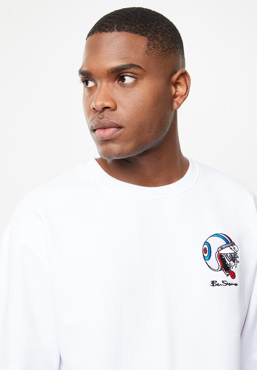 Ben Sherman - Cat crew - white