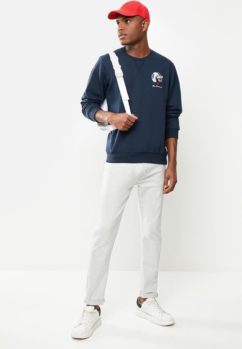 Ben Sherman - Cat crew top - navy